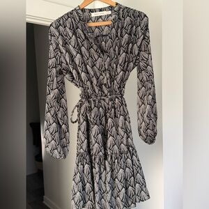 Bishop + Young Cameron Tiered Print Mini Dress